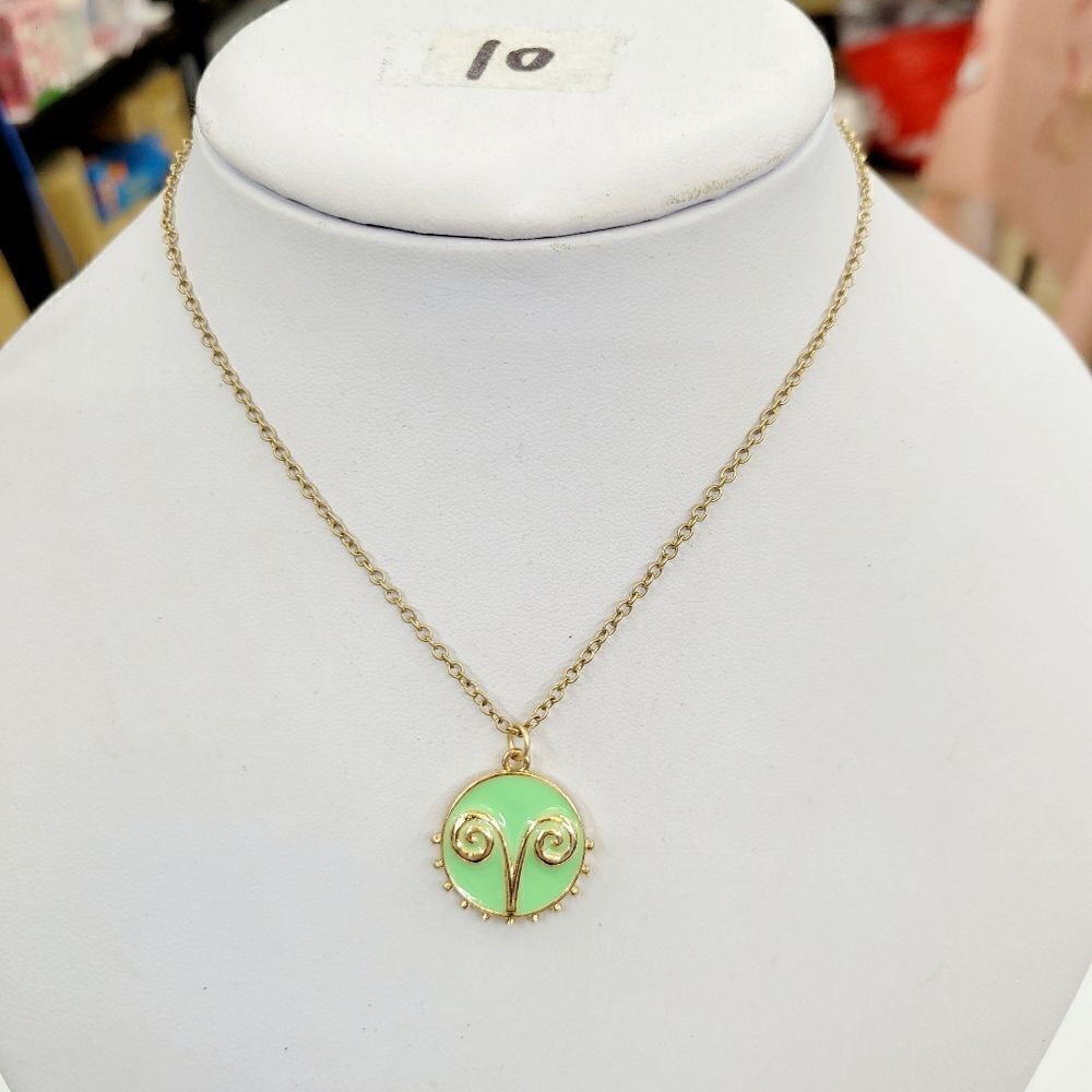 2/$20 Brand New Aries Gold Necklace